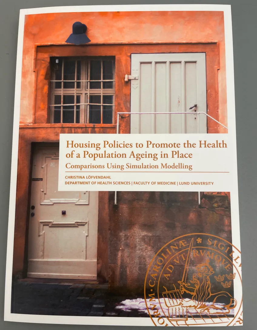 Bokomslag avhandling